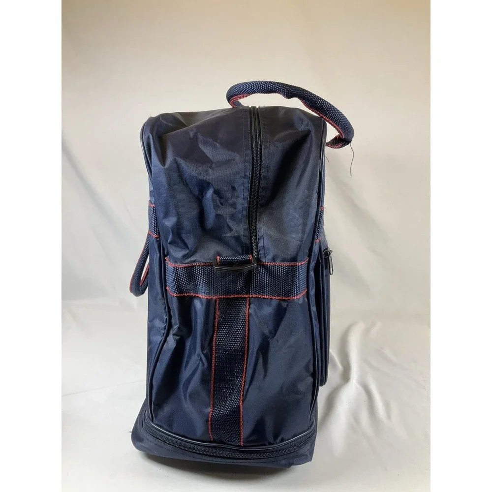 Princess Cruises Vintage Rolling Carry-On Suitcase Blue Expandable Luggage Lg